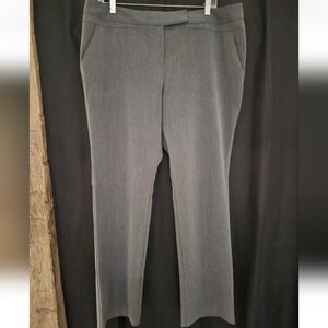 Worthington Womens Dress Pants, Size 14P, Dark Gray